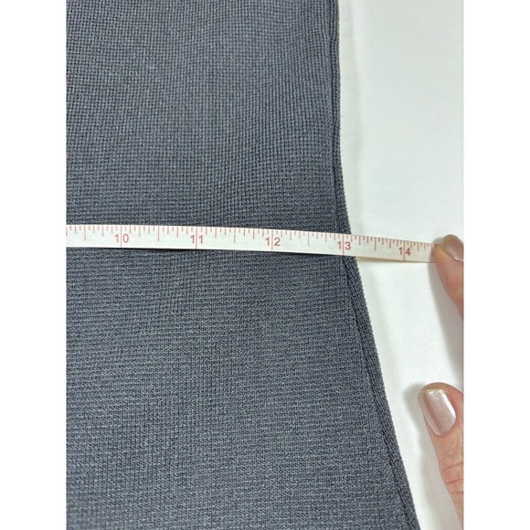 NWT House of Harlow 1960 Compression Dress Black Sleeveless Midi XS Bodycon LBD - Picture 6 of 10